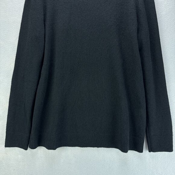 **SOLD**41 Hawthorn Sweater Womens Large Black Pullover Cashmere Knit - Picture 3 of 15